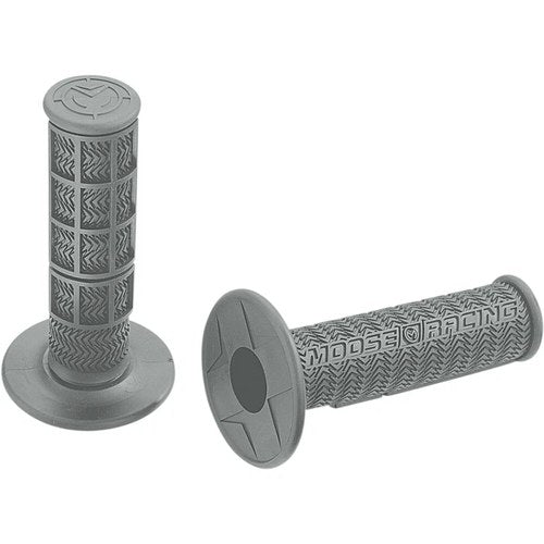 Moose Racing Gray Stealth MX Grips | B01MXG