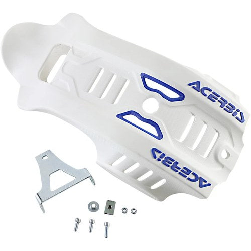 Acerbis Skid Plate - White/Blue | 2791661029