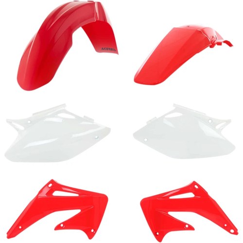 Acerbis Standard Replacement Plastic Body Kit - '04 OE Red/White | 2040980245