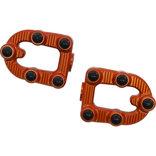 Arlen Ness MX Driver Foot Peg - Orange | 07-969