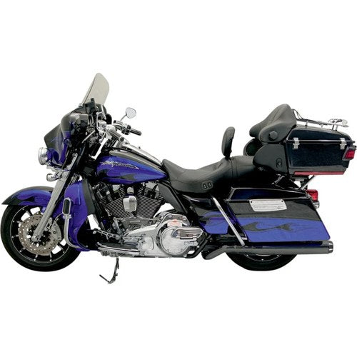 Bassani Xhaust B1 Pseudo Muffler - Black - FL '09-'16 | 1F59RB