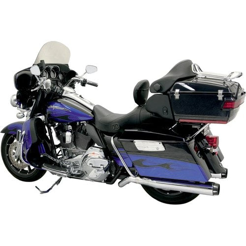 Bassani Xhaust B1 Pseudo Muffler - Chrome - FL '09-'16 | 1F59R