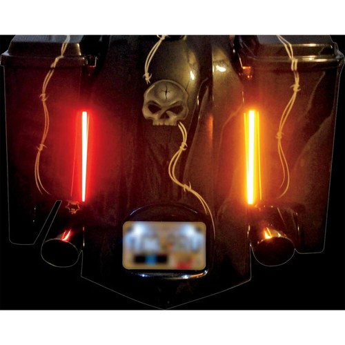 Custom Dynamics Plasma Rod - 8" - Red/Amber | GENMPLASMA-DCPR