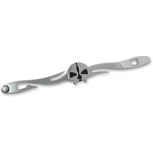 Drag Specialties Split Skull Linkage - Chrome - Softail | 77696CB5