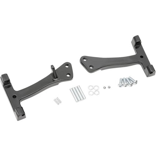 Drag Specialties Passenger Floorboard Mount - Black - Fxd | 77496S6