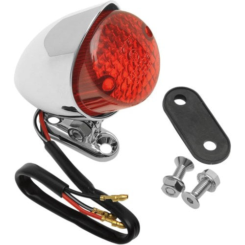 Drag Specialties Bobber Taillight - Red Lens | 12-6015