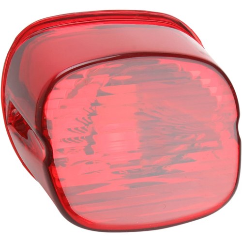 Drag Specialties Laydown Taillight Lens - Red | 12-0417A