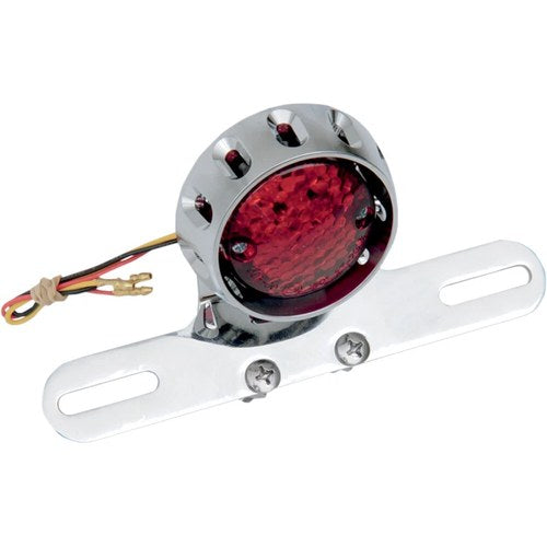 Drag Specialties Taillight/License Plate Mount - Chrome | L24-0437ACRLEDE