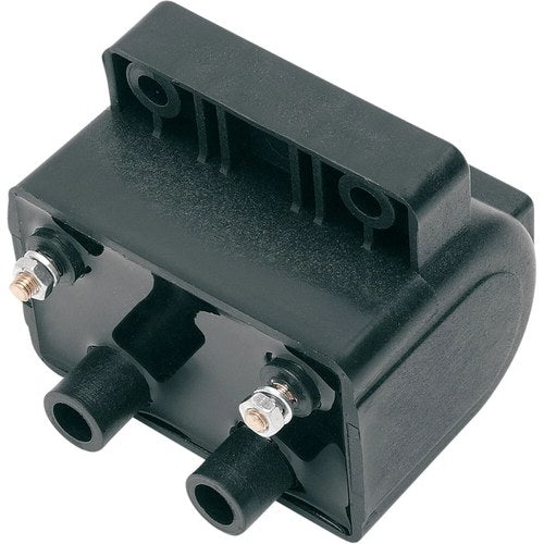 Drag Specialties Dual-Fire Ignition Coil - Harley Davidson - Black | 10-2028