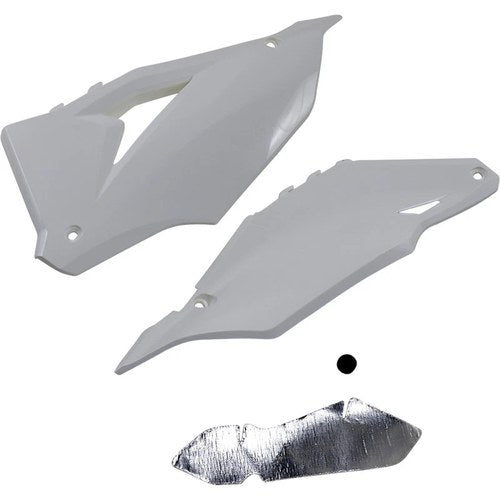 Cycra Side Panels - KF450 - White | 1CYC-2770-42