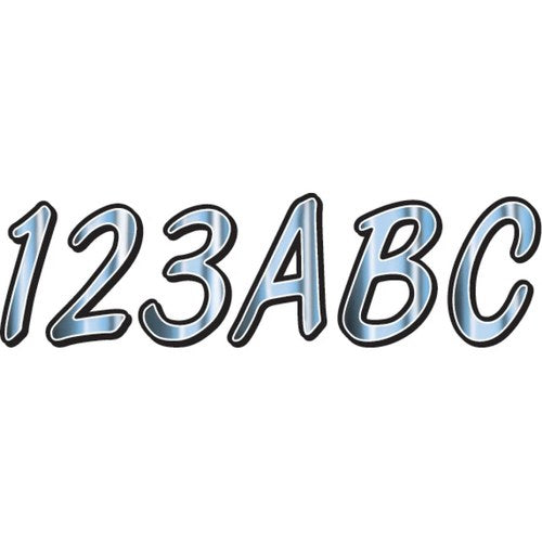 Hardline I.D. Sticker Kit - 400 Series - Chrome Gradation | CHBKG400