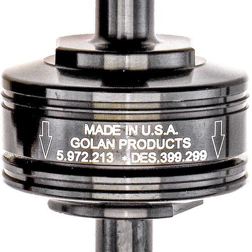 Golan Products Fuel Filter - Super Mini - Black - 1/4" | 70-250G-BLACK