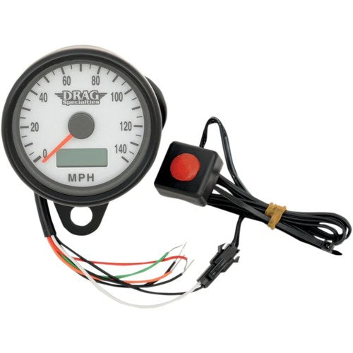 Drag Specialties 2.4" Mph Programmable Mini Electronic Speedometer 21-6893BDSWNU