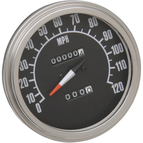 Drag Specialties 5" Mph FL-Style Speedometer w/Tach | 72761M-BX33