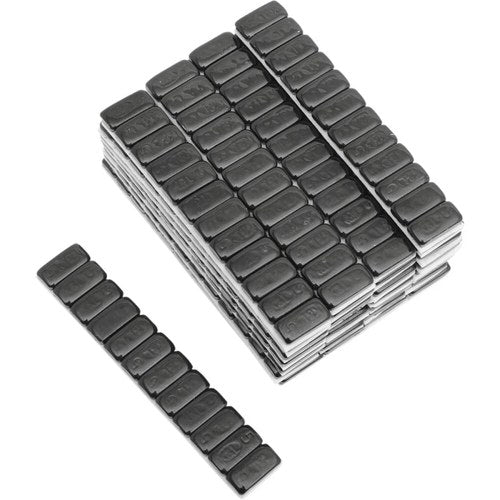 K&L Supply Wheel Weights - Steel - Stick-On - 5 Gram - Black | 32-8090