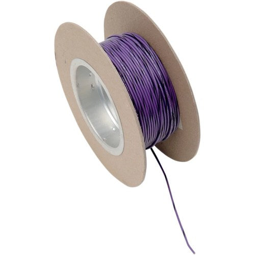 Namz 100' Wire Spool - 18 Gauge - Violet/Black | NWR-70-100