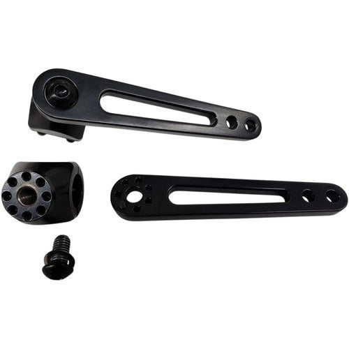 Rivco Products Adjustable Peg Mount - 1-1/4" - Black | HD005BK