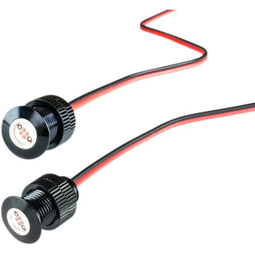 Paul Yaffe Bagger Nation Super Bright Red LED - Black | BOLTS-BRK-B