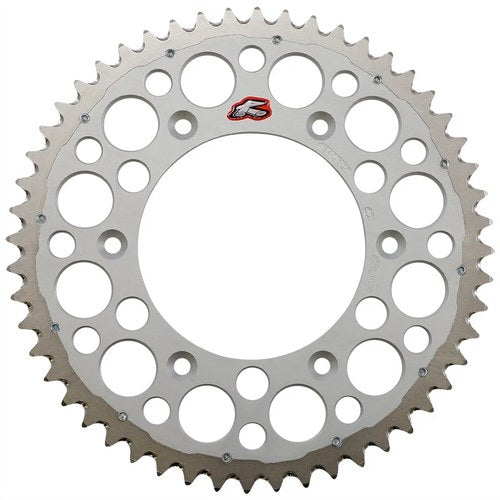 Renthal Twinring Rear Sprocket - 52-Tooth - Silver | 1540-520-52GPSI