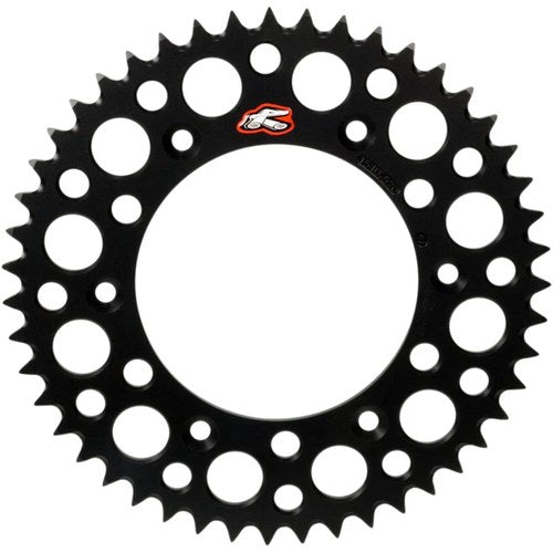 Renthal Twinring Rear Sprocket - 48-Tooth - Black | 1500-520-48GPBK