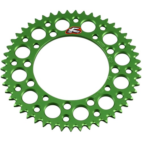 Renthal Sprocket - Kawasaki - Green - 49-Tooth | 408U-420-49GEGN