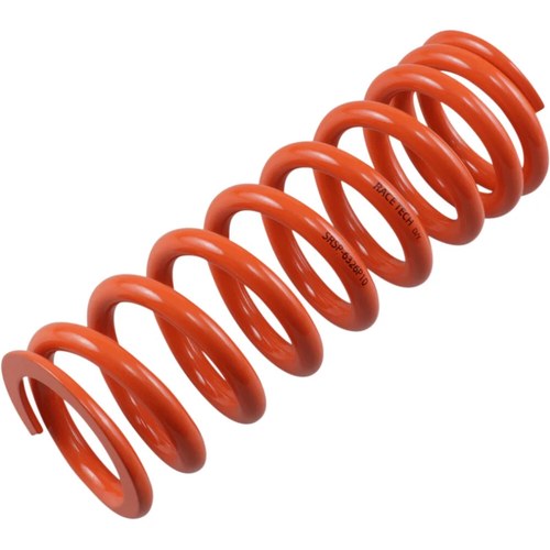 Race Tech Progressively Wound Shock Spring - Orange - P10 | Srsp 6326P10