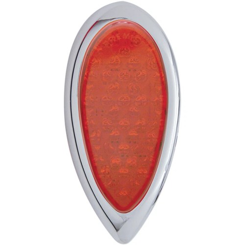 Pro-One Performance Taillight - Tear Drop - Red Lens | 402060