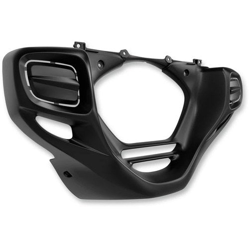 Show Chrome Lower Cowls - Black - Rectangular - GL1800 | 52-908BK