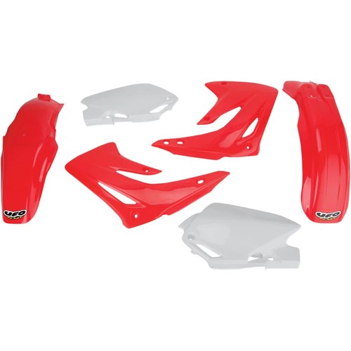 UFO Replacement Body Kit - OE Red/White - '03-"06 CR85 | HOKIT109-999