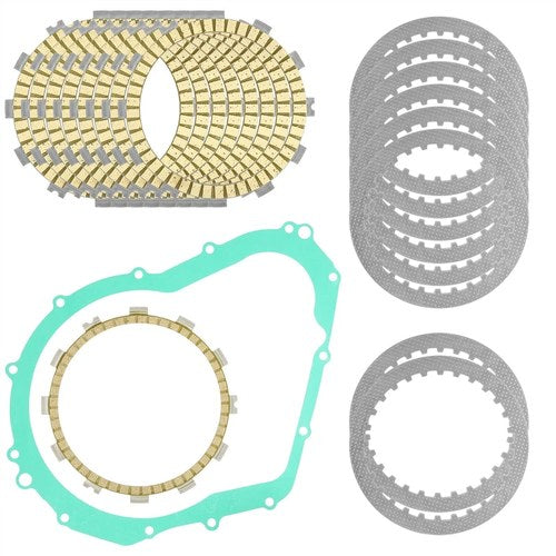 Clutch Friction Plates and Cover Gasket Fits Suzuki GSX-R750 2006 2007 2008