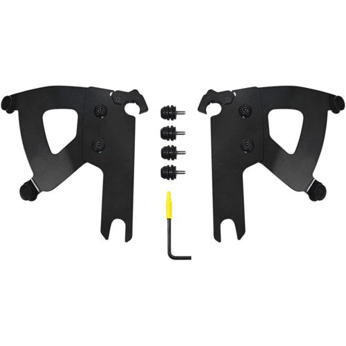 Memphis Shades Road Warrior Trigger-Lock Mount Kit - FLHRS/XS (Black) MEB2040