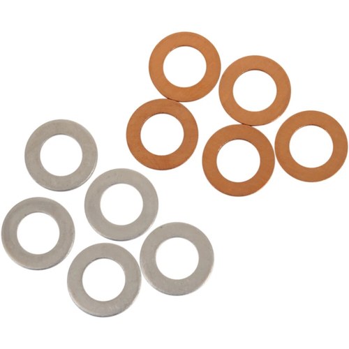 Bolt Crush Washers 10x18mm 10/Pk 5 Aluminum & 5 Copper | DPWM10.18-10