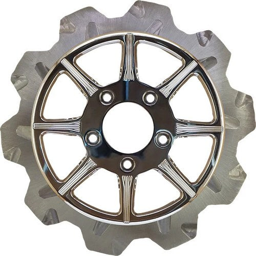 Lyndall High Carbon Steel Phoenix Rear Rotor Chrome 11.5" | 2002-2003
