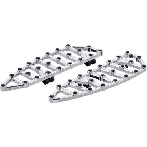 Arlen Ness MX Driver Floorboards - Chrome | 410-008