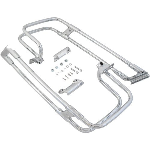 Drag Specialties Saddlebag Guard Rails (Chrome) 21037