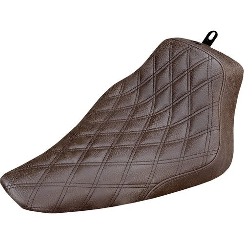 Saddlemen Renegade Solo Seat - Lattice Stitched - Fls (Brown) 812-26-002BLS