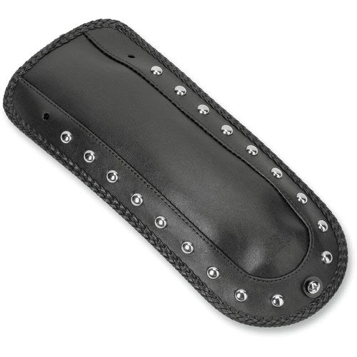 Mustang Solo Seat Fender Bib - Studded Chrome | 78113