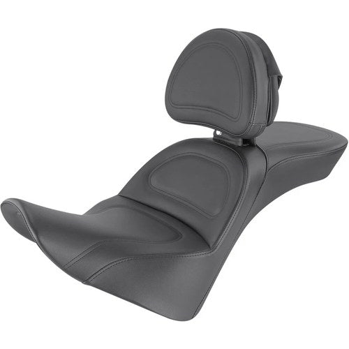 Saddlemen Explorer Seat With Backrest (Black) 818-33-030