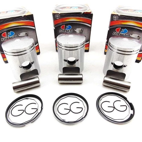 Kawasaki S1 KH250 73-76 Std Forseti Piston Kit 45mm Rings Pin Clips