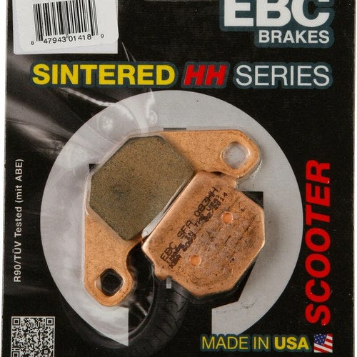 Ebc Sfa HH Double-H Sintered Scooter Brake Pads / One Pair (SFA83HH)