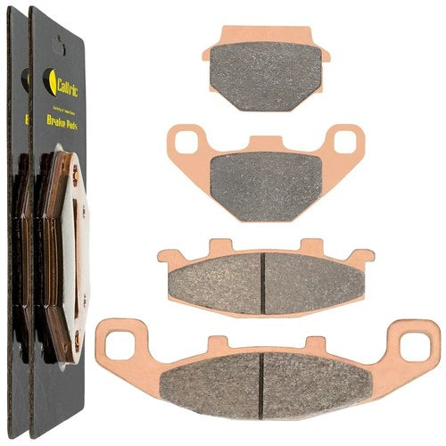 Front & Rear Brake Pads for Kawasaki EX250 Zz-R250 ZZR250 1990-2004 2006 2007