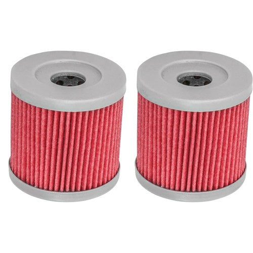 Oil Filter for Suzuki DR-Z400 DR-Z400E DR-Z400S DR-Z400Sm 2000-09 2011-24 2-Pack