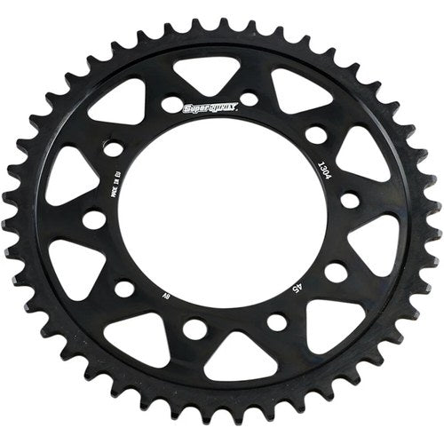 Supersprox Edge Rear Sprocket - Black - 45-Tooth | RFA-1304-45-BLK