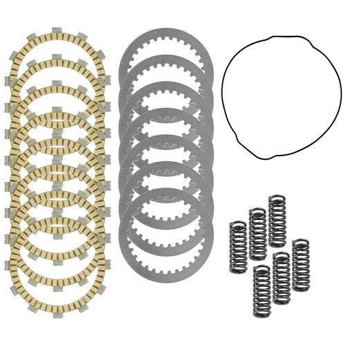 Clutch Friction Steel Plates with Springs O-Ring Kit for Yamaha YZ450F 2014-2017
