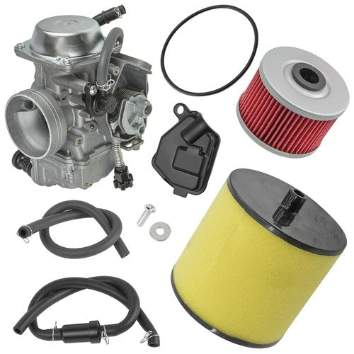 16100-HM7-L02 16100-HM7-671 Carburetor Air & Oil Filter For Honda TRX400FW 95-03