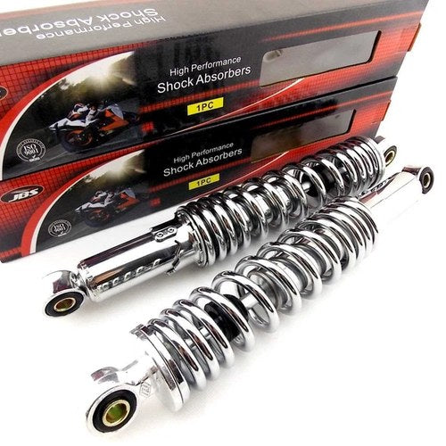 Yamaha AT1 125 320mm Jbs Chrome Rear Shock Absorbers Eye TO Eye