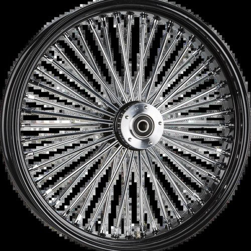 Harddrive Front 48 Spoke Wheel Black Dual Disc 21X3.5 1" 00-Up | 052-13532