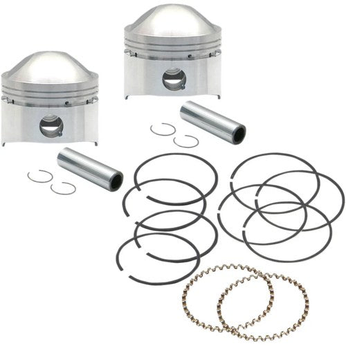 S&S Cycle Piston Kit - +0.020" - 3.498" Bore | 106-5521