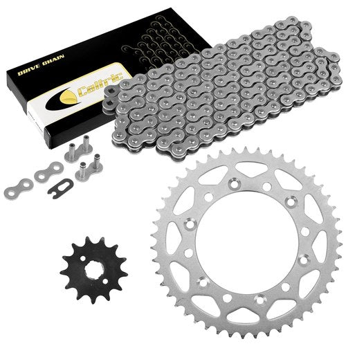 Caltric Drive Chain & Sprockets For Honda XR200R 1986-2002 520 X 108