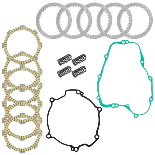 Clutch Plates w/ Springs Gaskets Kit for Kawasaki KX80 KX85 KX100 KX112 1998-24